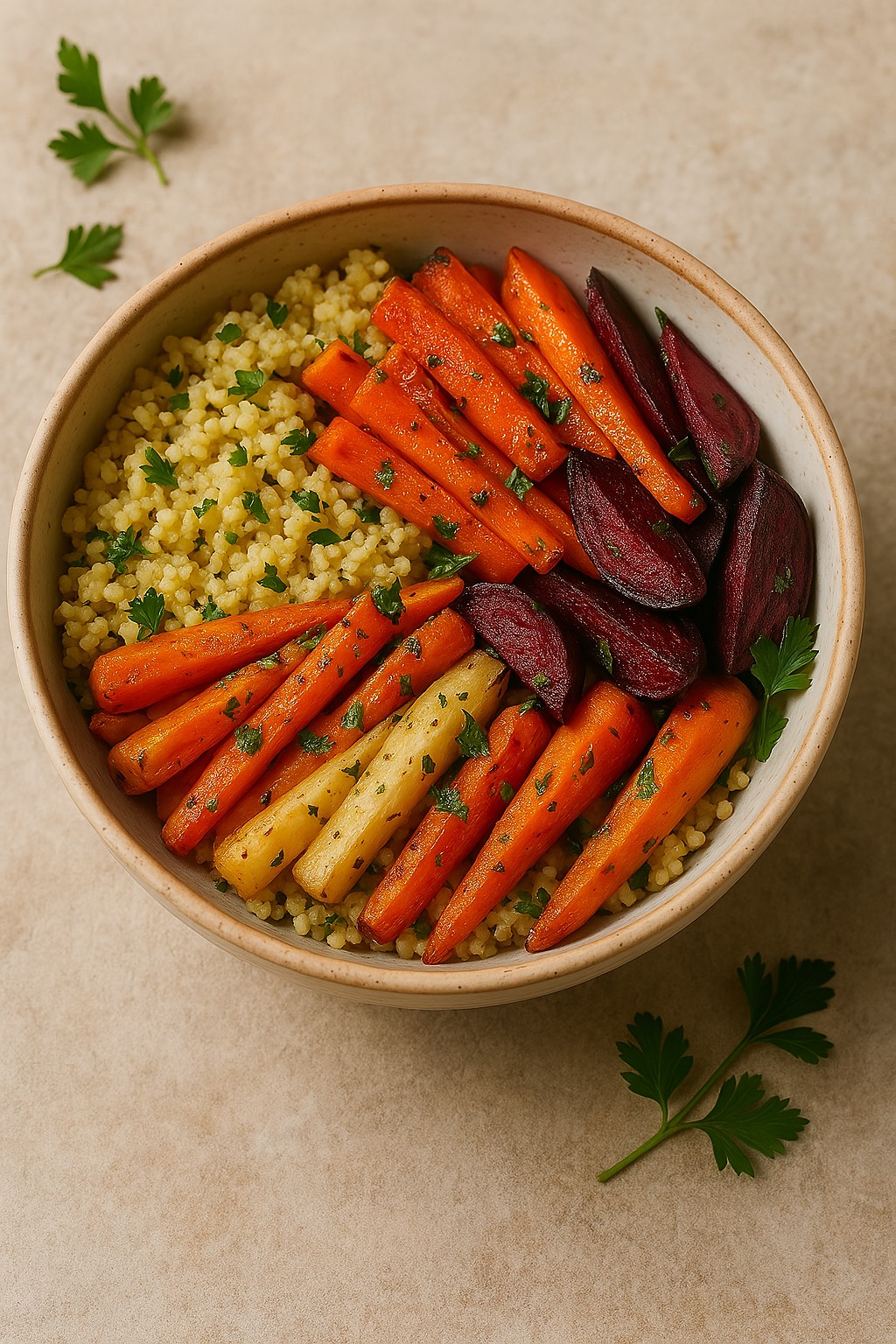 Millet & Roasted Vegetable Medley